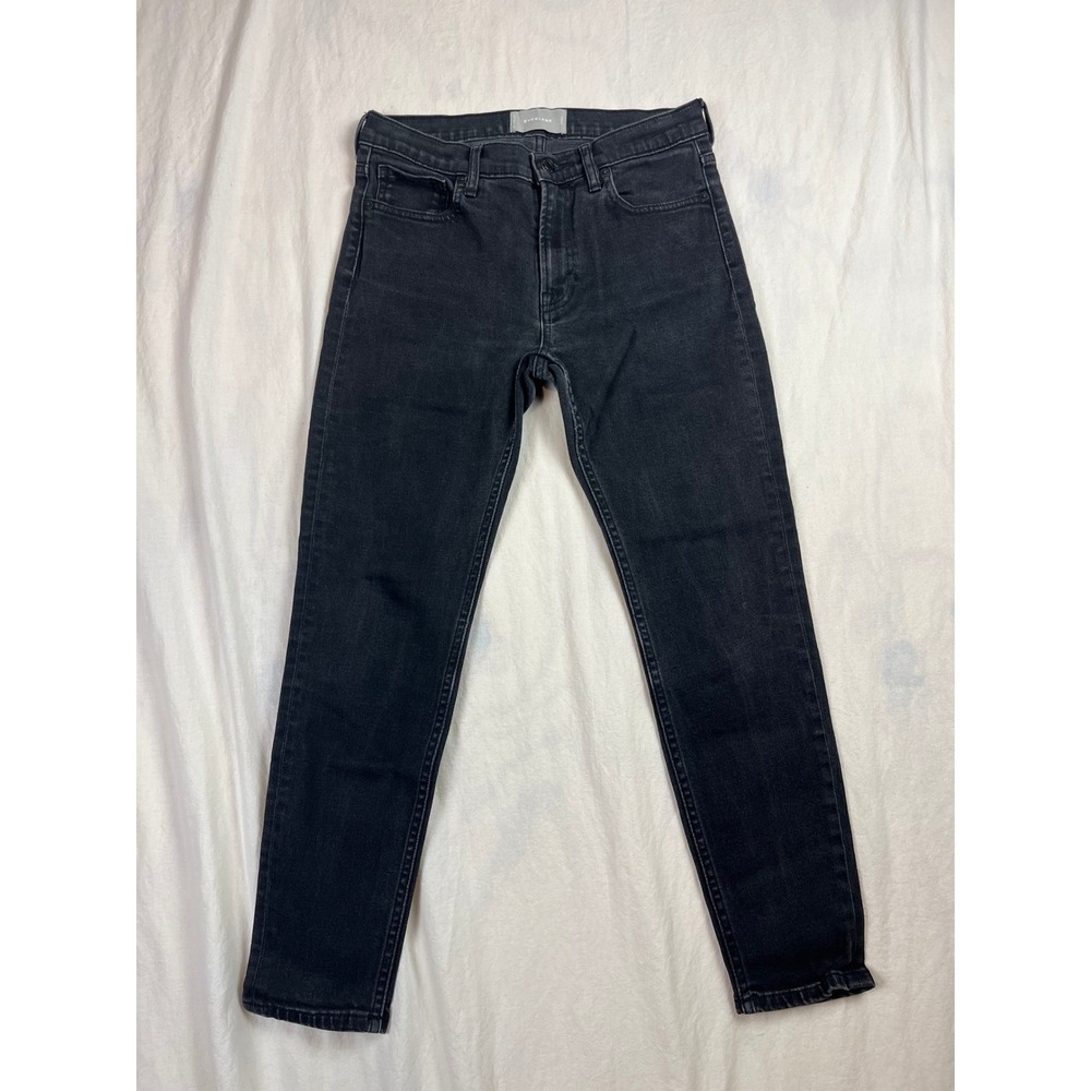 Everlane Womens High Rise Skinny Ankle Jeans Washed Black Size 28 Ankle - Picture 3 of 6